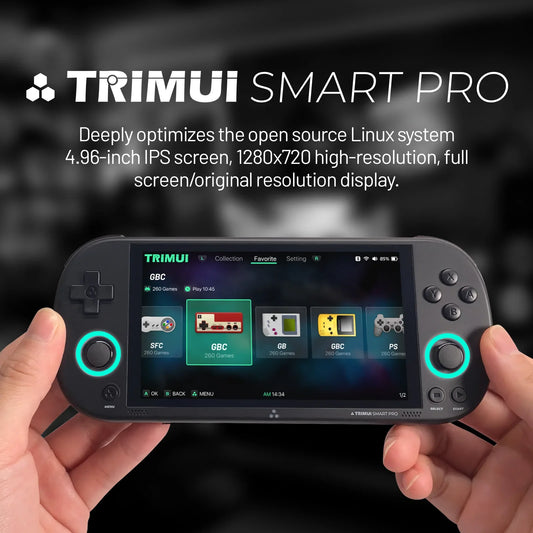 Innovio Smart Pro Handheld Game Console 4.96''IPS Screen